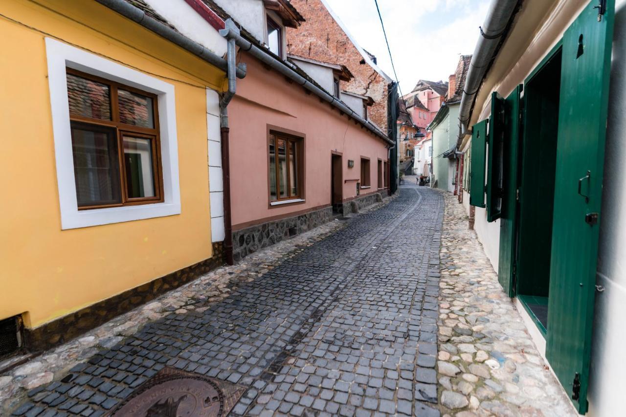 Charming Studio Ideal For Getaways Or Workations In Sibiu'S Medieval City Center Exterior foto