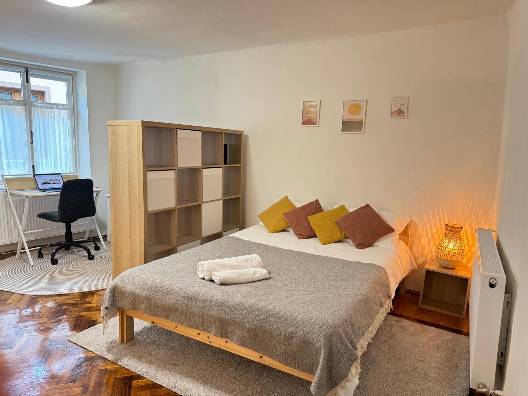 Charming Studio Ideal For Getaways Or Workations In Sibiu'S Medieval City Center Exterior foto